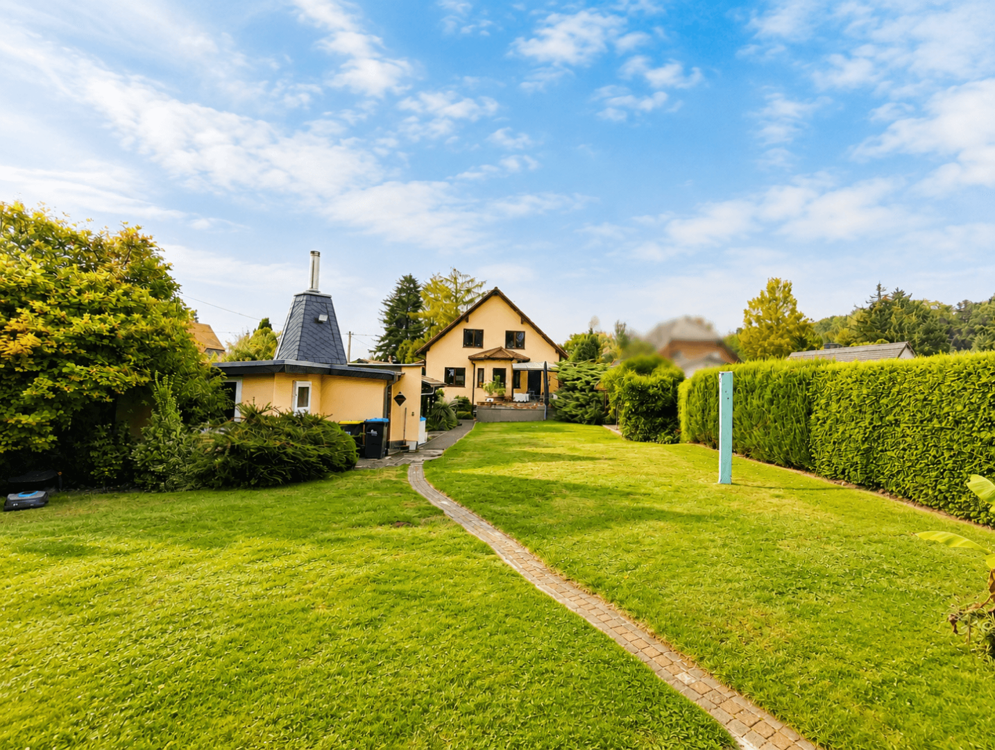 Garten hinten