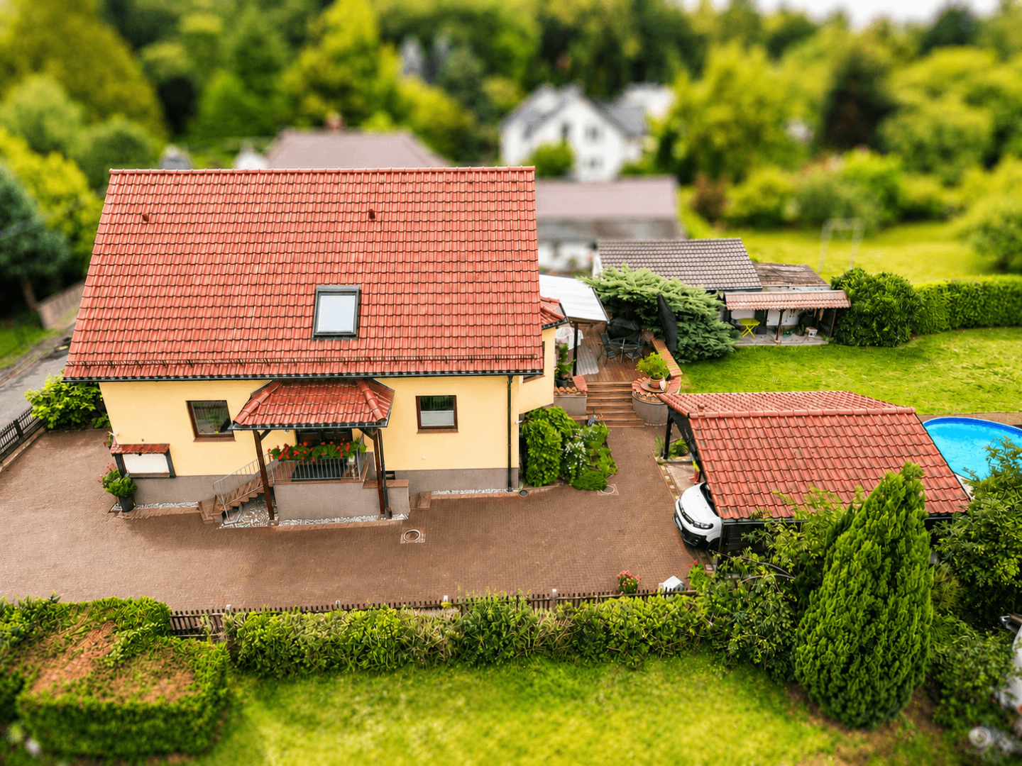Seitliche Ansicht